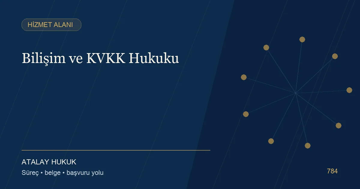 Bilişim ve KVKK Hukuku için Atalay Hukuk editoryal kapak görseli